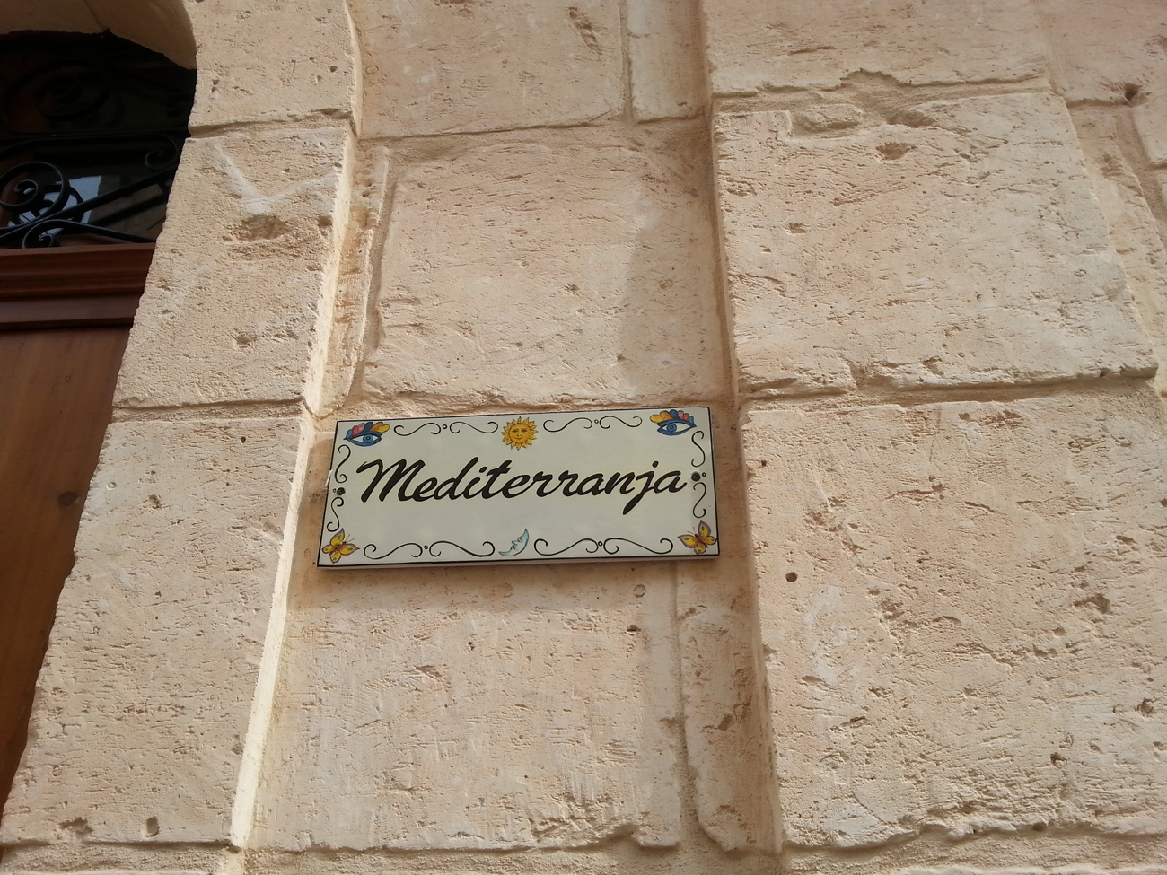25 Malta tabliczka cermiczna domy nazwane