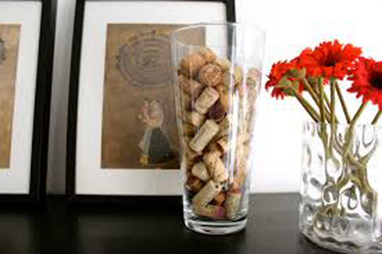 04 przechowywanie pamiątek wazon korki do wina diy